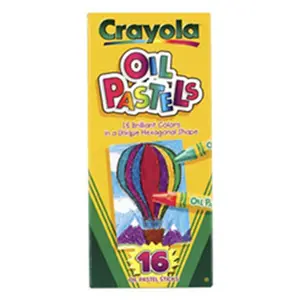 Crayola Llc Formerly Binney & Smith Bin524616 Crayola Oil Pastels 16 Color Set