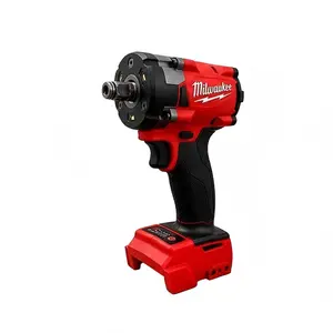 Milwaukee M18 1/2 Inch Compact Cordless Impact Wrench Portable Ergonomic Structure Stable Power Output Easy To Carry And Operate Widely Applied In Daily Garage Servicing And Workshop Mechanical Repair Tasks