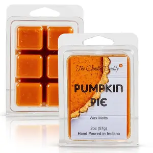 Pumpkin Pie Scented Wax Melt - 1 Pack - 2 Ounces - 6 Cubes