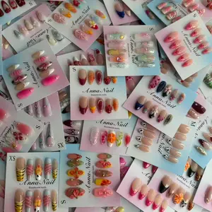 3 Set Random Pick Up Handmade Press-on nails mysterious box