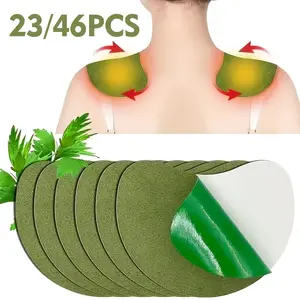 23/46 Piece Neck Back Patch Soft Non-Woven Fabric Design Suitable for Multiple Body Parts Ideal for Fitness Use Gentle
