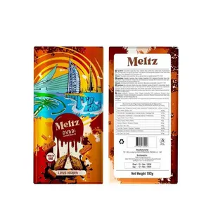 Dubai Chocolate Lotus Bar 192g Filled With Premium Lotus Cream Crispy Kataifi Luxury Rich Milk Chocolate Individually Wrapped Perfect Dubai Sweets Treat Box Dairy Gift (1)