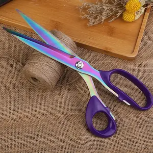 Professional Sewing Scissors Set, Vintage Stainless Steel Fabric Leather Cutter, Craft Scissors DIY Home Tool, 1 Piece, Sewing Tools, Sewing Supplies Crafts
