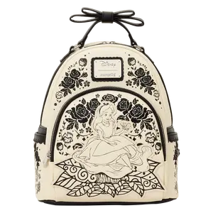 Alice in Wonderland Floral Mini Backpack