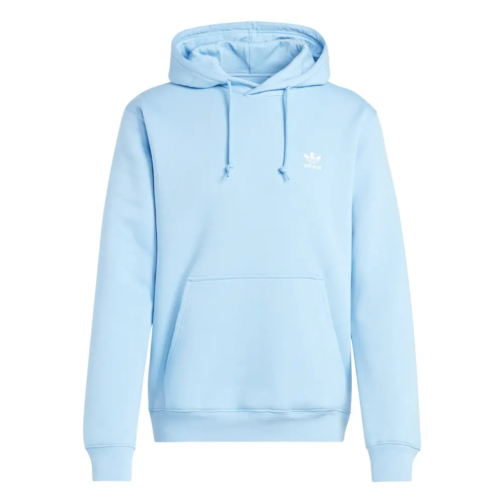 adidas Mens Trefoil Essentials Hoodie Casual Outerwear Casual - Blue adidas Mens Trefoil Essentials Hoodie Casual Outerwear Casual - Blue