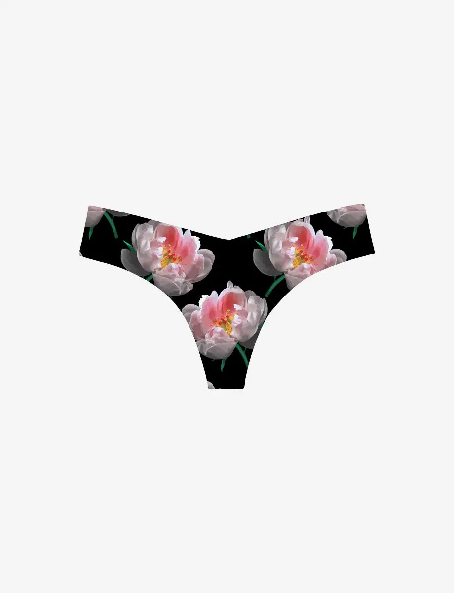 Classic Print Thong