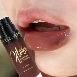 1PC Mirror Gloss Lip Oil, Multi-color Options, Moisturizing Lip Essence Oil, Improve Dry Lips, Non-stick Lip Care Lip Oil, Suitable for Use in Autumn and Winter, Glossy Lip Oil