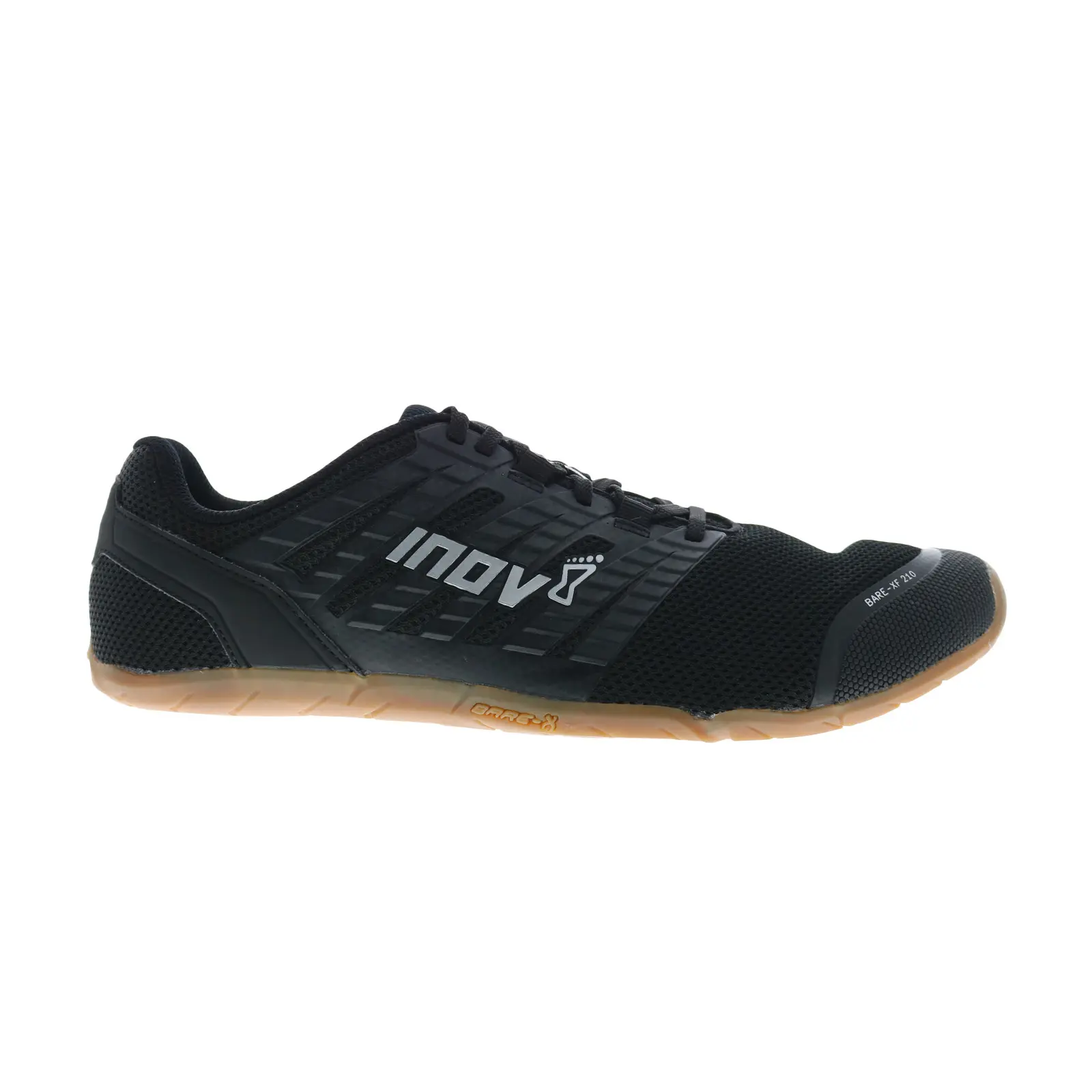 Inov-8 Bare-XF 210 V3 000983-BKGU Mens Black Athletic Cross Training Shoes