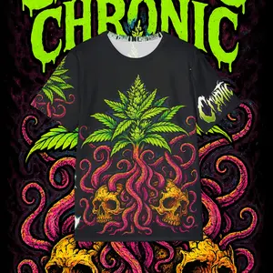 Sports Jersey - Tentacled Cannabis - Cryptic Chronic Collection - Ganja Gardian - DTB - Stoner