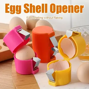 1pc/3pcs Egg Shell Separator and Peeler - Quick and Easy Egg Yolk Separator Tool, Handheld Egg Shell Remover, Suitable for Baking, Cooking, Breakfast - Essential Kitchen Gadget for Home Chefs - Suitable for Christmas, Halloween, Thanksgiving - Egg Shell B