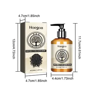 Buy 1 get 1 free Curling Cream No- Rinse Shiny Bouncy Curls All-Day Hold Frizz ControlSweat Water Resistant Curly Hair Products Gel