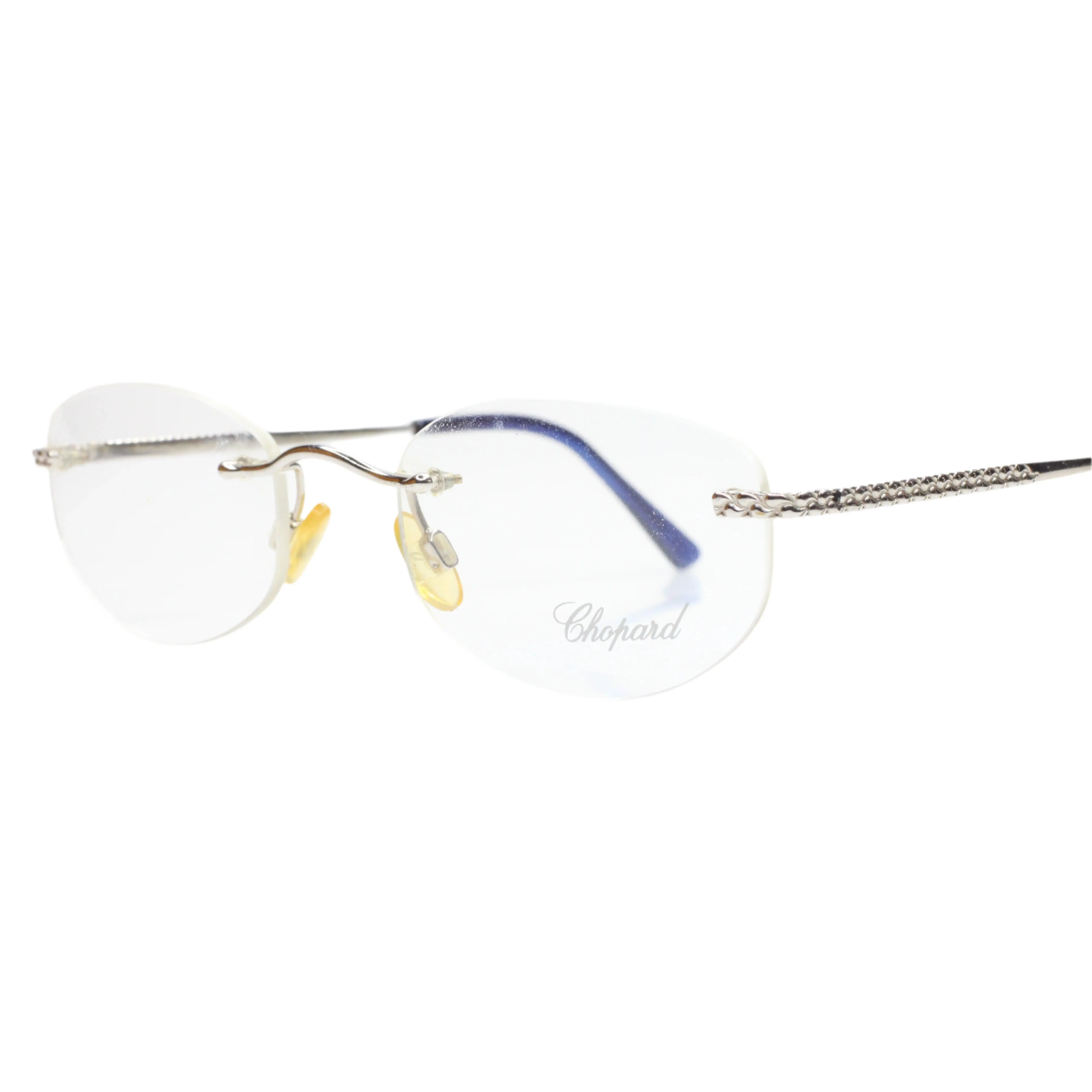 Chopard C056 Silver 23KT GP Rimless Vintage Germany Designer Eyeglasses -Ma