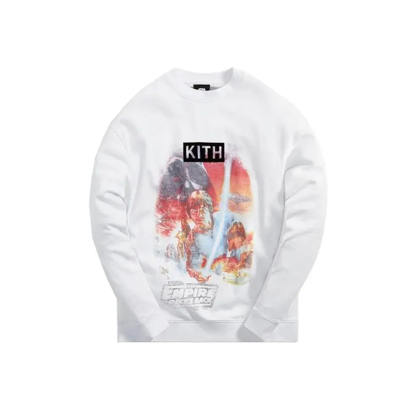 Kith x STAR WARS Empire Crewneck White (men) by StockX
