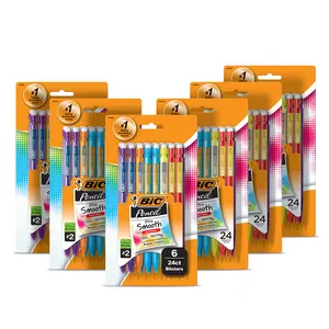 BIC Xtra-Smooth Mechanical Pencils With Erasers, Medium Point (0.7mm), 144-Count Pack, Bulk Mechanical Pencils for School or Office Supplies