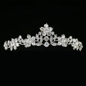 Princess Tiara for Kids - Birthday Crown with Crystals