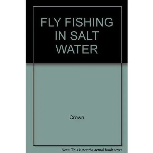 USED Book - Fly Fishing in Salt Water by Crown (Hardcover) - english