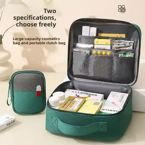 Outdoor Sports Portable Medical First Aid Kit Emergency Insulin First Aid Kit Health Kit Portable Home Storage Kit Adjustable Windproof Lighter Rechargeable