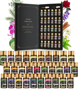 Wtrcsv Essential Oils Gifts Set - 30 Unique Scents - Perfect for Diffuser, Humidifier,Aromatherapy, Massage,Skin & Hair Care,30x5 ml