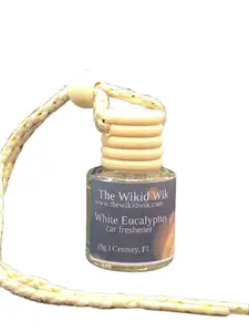 White Eucalyptus - Car Freshener/ Diffuser...Clean, calming, and refreshing — like stepping into a serene spa every time you drive.