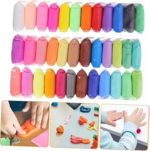 36/48 Color Ultra Light Air Dry Clay Set for Kids, DIY Crafts Molding Magic Clay with Carving Tools, Soft & Non-Sticky, Perfect Easter Gift for Boys Girls
