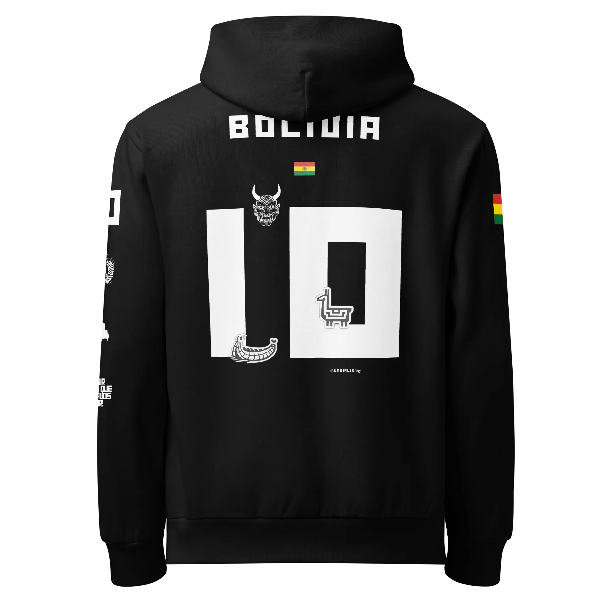 Bolivia Patchwork  Hoodie