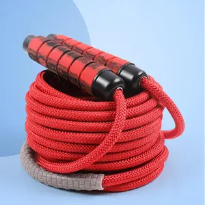 23 FT Long Jump Rope for  Adults,Double Dutch Jump Rope,Adjustable Skipping Ropes with High-strength Nylon Braided Rope Core,360?Rotation Not Entangled,Long  for 4-6 Jumpers.