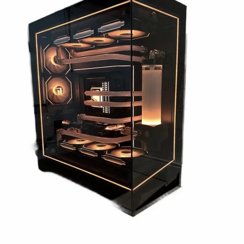 Custom Waterlooped Gaming PC with Advanced Cooling System and High-Performance Components