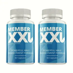 2-Pack Member XXL Powerful Male Pills, Member XXL Male Support - 120 Capsules