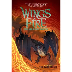 USED-Wings of Fire: The Dark Secret: A Graphic Novel (Wings of Fire Graphic Novel #4): Volume 4 by Sutherland, Tui T. (Hardcover)