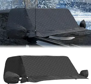 MAIKER OFF ROAD Windshield Snow Cover for Ford Bronco Accessories 2021 2022 2023 2024 Frost Wiper & Mirror Protector