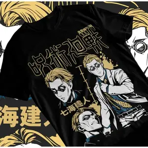 y2k Jujutsu Kaisen Nanami Kento Anime JJK T-Shirt Gojo Satoru Gift Shirt Soft Tee