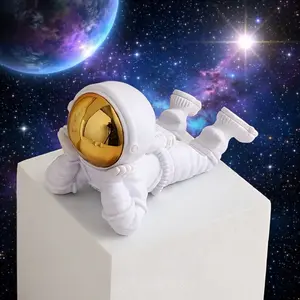 Creative Astronaut Phone Holder - Desktop Stand, Tablet Holder & Office Decor