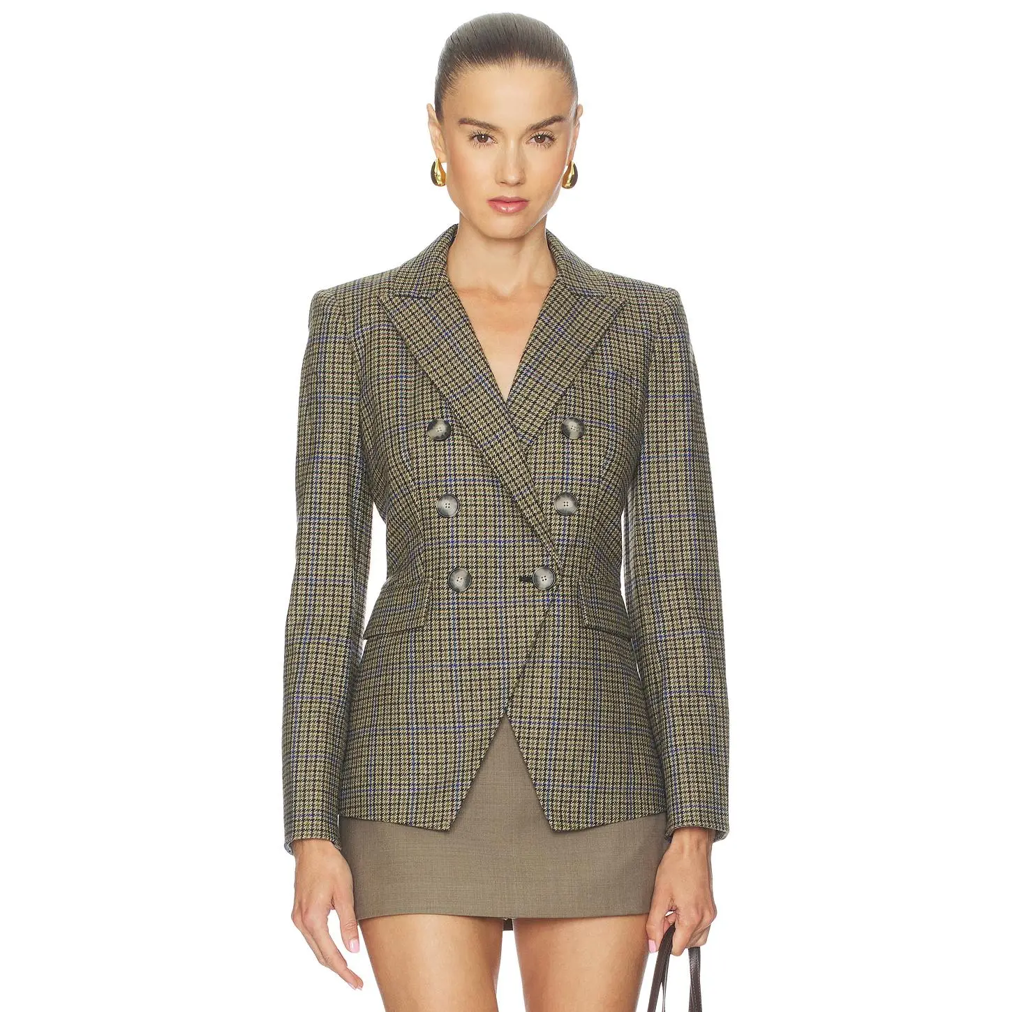 Veronica Beard Miller Dickey Jacket in Moss Multi Veronica Beard Miller Dickey Jacket in Moss Multi