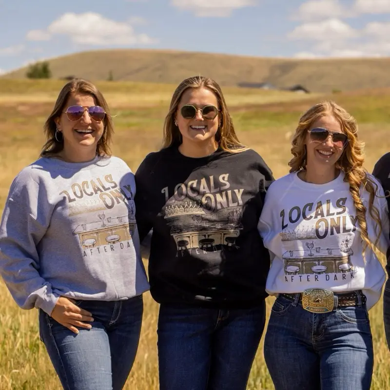 Evergreen Tavern Crewneck | PNW Country Sweatshirt | Evergreen Forest Graphic