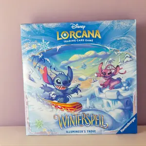 Disney Lorcana Winterspell Illumineer's Trove 8 Booster Packs Collectible Cards Strategy Game for Collectors and Fans