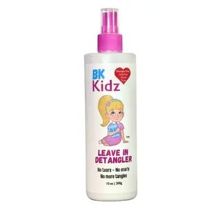 Hair Detangler Spray for Girls 10 oz - Kids Leave-In Conditioner, No More Tangles & Struggles, Gentle Tear-Free Formula for Toddlers & Kids