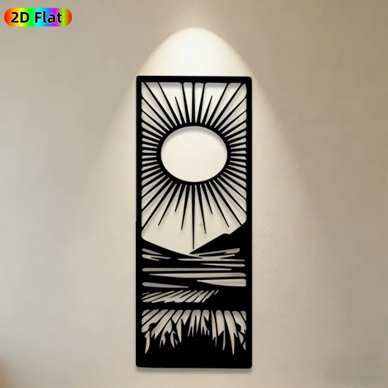 1pc Sunburst Metal Wall Art,Sun Statue Mural, Ideal Gift for New Year, Easter, Nature Decor Enthusiasts, Weather-Resistant Metal Wall Decor Wall Sculptures, Perfect for Outdoor Fence & Indoor Wall Sunburst Art Enthusiasts