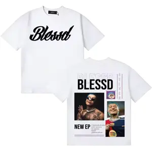 Blessd Shirt – Latin Reggaeton NEW EP Graphic Shirt, Artist Album Back Print Shirt, Streetwear Fan Gift, Men’s Tops