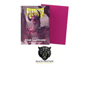 Dragon Shield Matte Pink Sparkles 100 Standard Card Sleeves