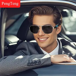 Smart glasses, back to school polarized pilot aviator sunglasses for travel, fashionable casual sunglasses, Summer Trendy Sunglasses, gifts for him, fashionable 2026 spring/summer sunscreen glasses, travel accessories