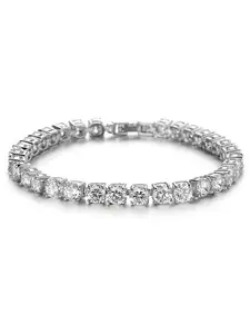 Hot-selling European and American hit 24AA claw chain bracelet, men's hip-hop diamond-encrusted bracelet, rhinestone chain, wish gift, Diamond Studded Bracelet