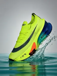 Valentine's Day Limited Edition High-Quality Couple Running Shoes, Sports Running Shoes, Thick Sole Height Increase, Breathable Mesh, Anti-Slip Sole, Sizes 36-45