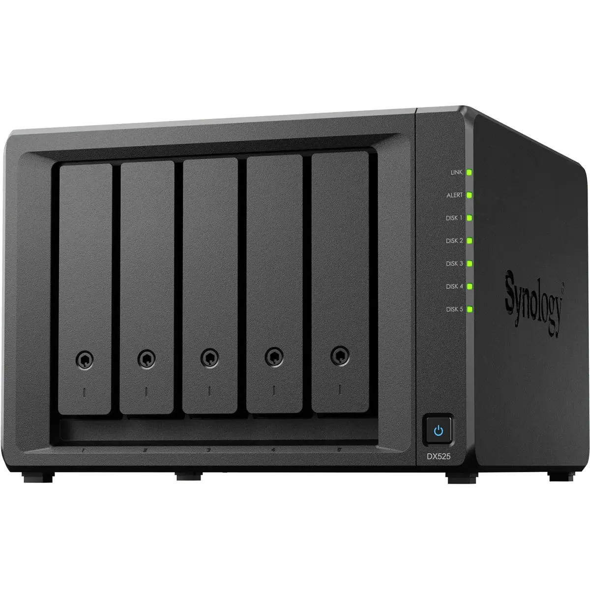 Synology DX525 5-Bay Expansion Unit - Diskless Network Attached Storage Device with Expansion Bay Support, Dx525 Model