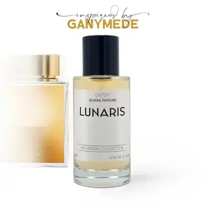 Reverie Parfums Lunaris - Unisex Fragrance with Mandarin Orange Saffron Immortelle Suede Notes Inspired by Ganymede 1.7 FL. OZ.