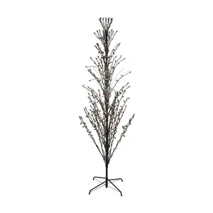 Northlight 4' Pre-Lit Cascade Halloween Twig Tr ee w/Lights