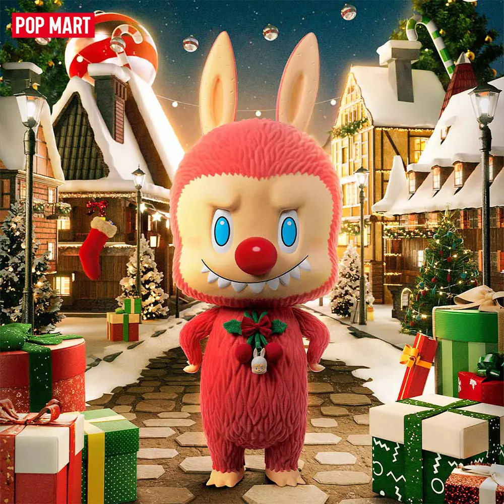 POP MART MEGA LABUBU TEC 1000% Winter Holiday - TikTok Shop