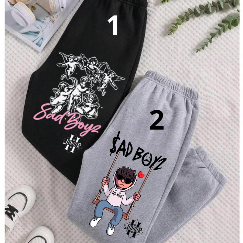No Love Sad Boyz Tour Merch, Sad Boyz 4 Life Baggy Sweatpants, Juni0r H Mexico Pants, Hip Hop Clothing, Music Gift For Fans, USA Made