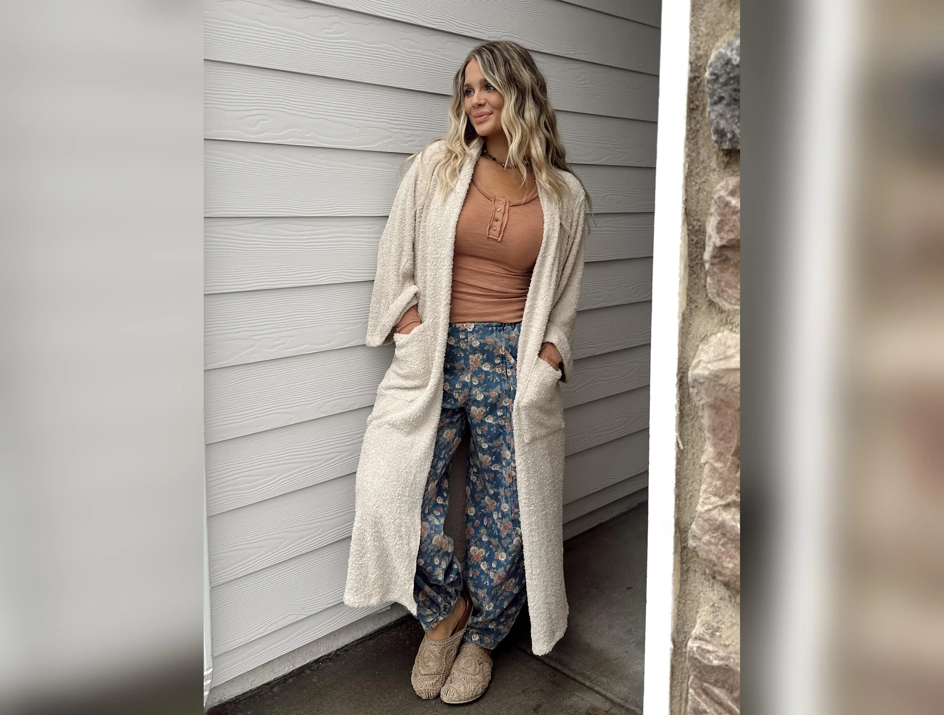 Cozy Canyon Cream Cardigan