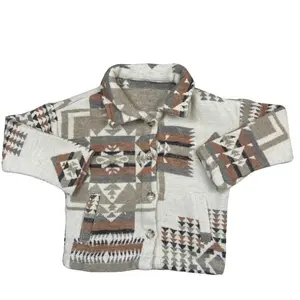 toddler boys clothes cowboys boy winter jacket thick outdoor casul coat button pocket western fashion