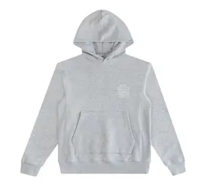 Eric Emanuel EE Basic Hooded Sweatshirt (FW24) Grey White